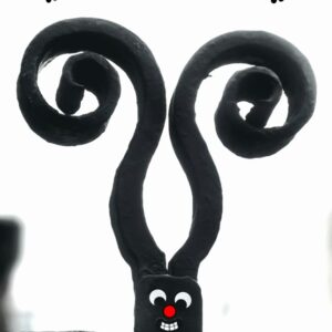 Rudolph The Red-Nosed Railing Christmas Card