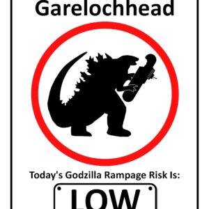 Welcome To Garelochhead Print (Mounted Size 10 Inch By 12 Inch)